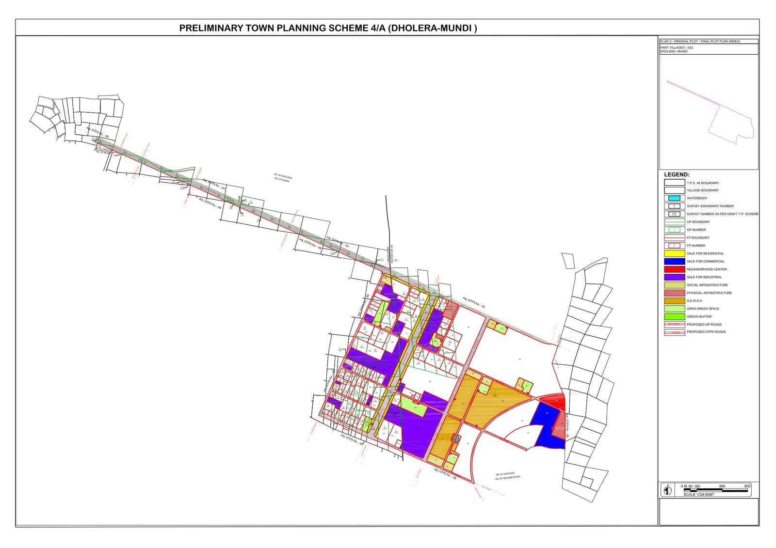 Preliminary Town Planning Scheme 4/A (Dholera-Mundi)